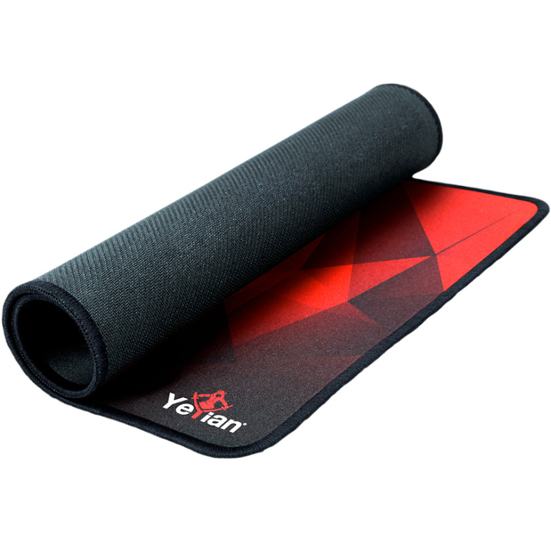 Yeyian KRIEG 1050 alfombrilla para ratón Cojín de ratón para Juegos Negro, Rojo